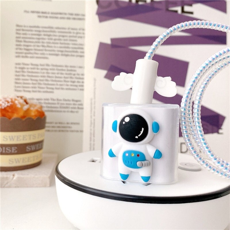 Anchorage 65W Charger smart cover A2718 mobile phone Charger Anchorage 65w data line Protective shell a72718 Charger Cartoon Astronaut Fast charging data line men and women new patternin the 3C Digital Accessories, Cell Phone Accessories , 充电器保护套 category - from Buy2taobao.com to provide professional Taobao agent buy service