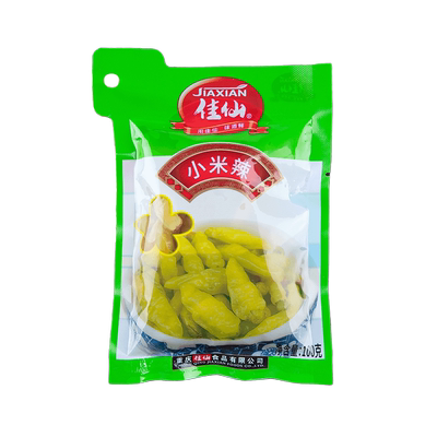 重庆佳仙小米辣泡椒辣椒凉拌菜调味品100g*10袋自制泡凤爪野山椒