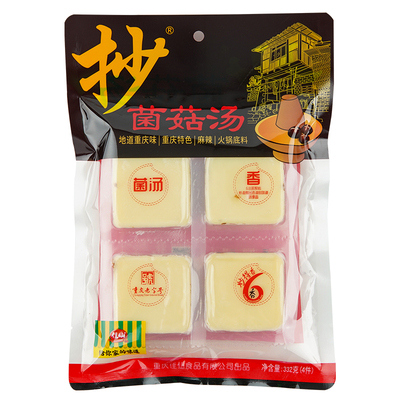 重庆佳仙抄菌菇汤菌菇小块装不辣