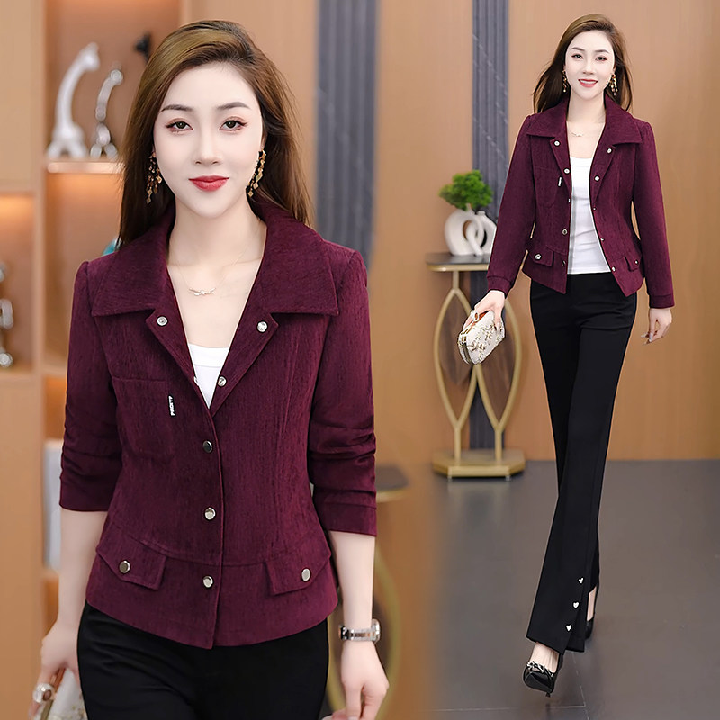 短款小西装外套女春款2026新款小个子收腰显瘦气质名媛高级感上衣
