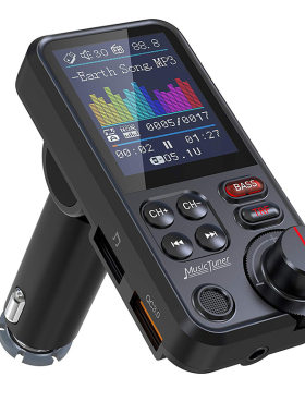 车载mp3蓝牙免提QC3.0快充车充