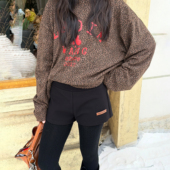 WANG白标 微弹休闲裤 经典 LEDIM 黑色百搭小短裤 女修身 25秋冬新款