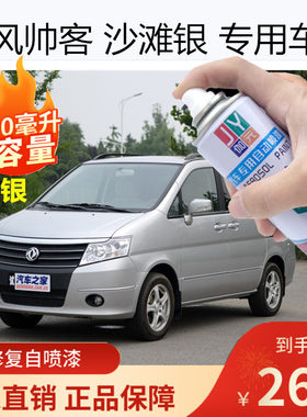 东风帅客专用银色车漆补漆白色