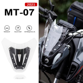 MT07 23年改装 适用雅马哈 挡风板MT 07前挡风导流罩前风挡配件