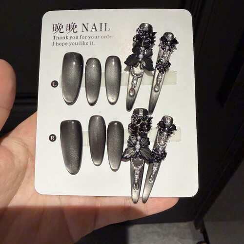 暗黑护甲 纯手工穿戴甲高级感暗黑系暗黑系暗黑系暗黑系暗黑系