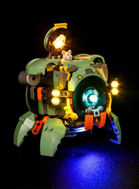 中国积木变形机器人守望先锋75976破坏球男孩机甲diy拼装玩具模型