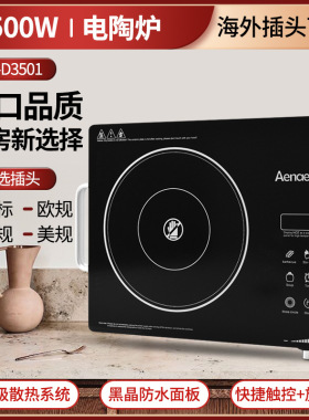 110V220V出口电陶炉智能定时