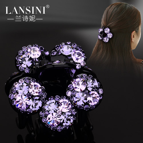 发夹高档优雅马尾韩国气质抓子