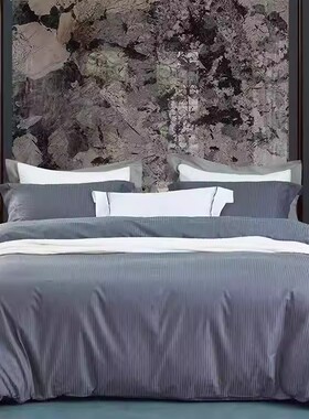 寐mine Valeron土耳其棉缎纹简约高档四件套 拉雷夫 VA专柜正品