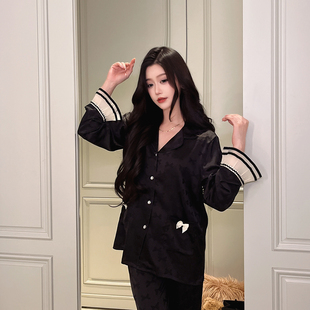 BK方潇文* 南法娇娃 衬衫丝绸睡衣套装性感纯欲公主家居服可外穿