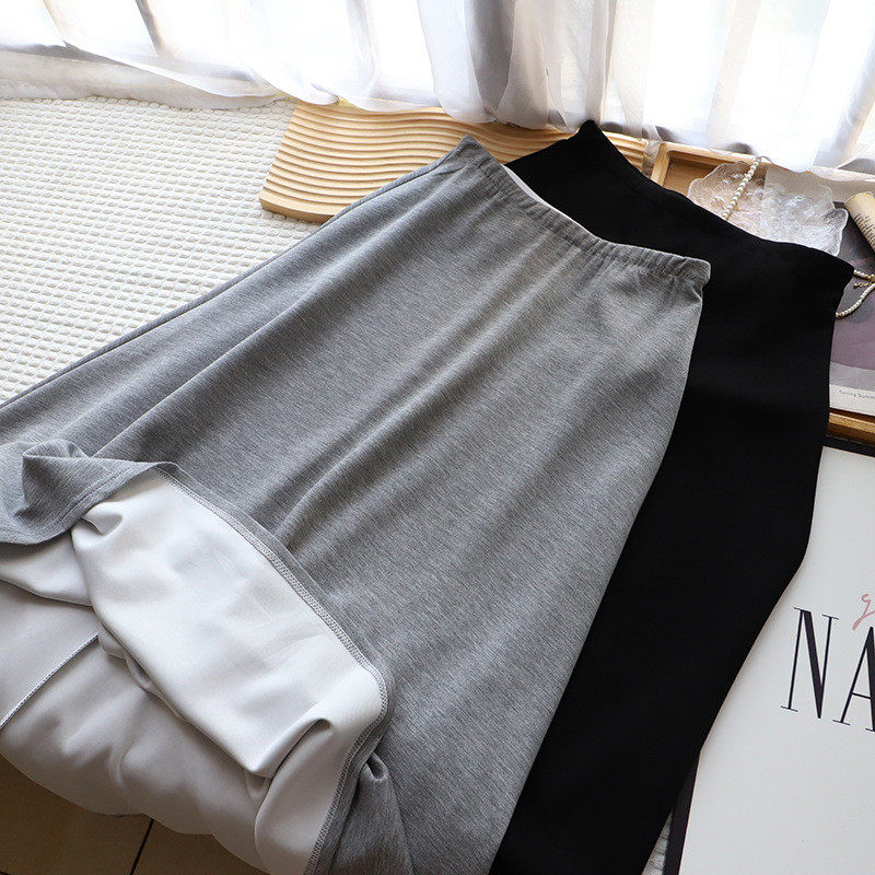 2026垂感空气棉夏季新品韩版女装飘逸百搭a字半身裙,女装/女士精品,半身裙,淘宝优惠券,粉丝福利购,淘宝优惠卷