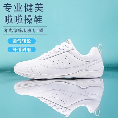金啦舞竞技健美操鞋啦啦队比赛鞋