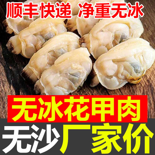 花甲肉新鲜冷冻蛤蜊肉冷冻蛤蜊文蛤贝壳肉蛤蜊肉海产无沙冷冻海鲜
