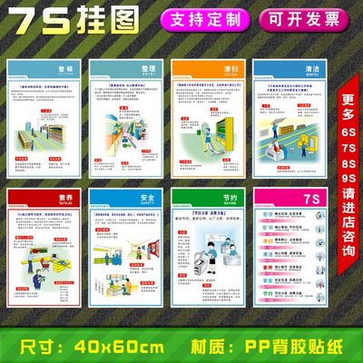 56s安全生产管理标语车间挂图警示牌墙贴工厂消防宣传海报贴纸识