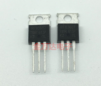 全新原装IRFB3607PBF IRFB3607场效应管 80A 75 直插TO-220 询价