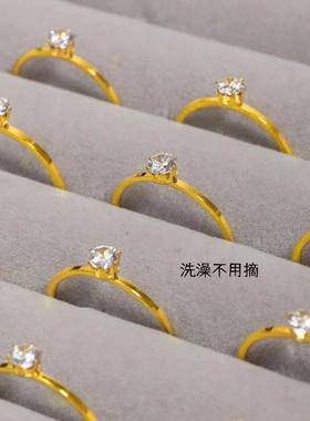 皇冠六爪戒指钛钢保色不过敏情侣