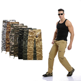 2019多口袋休闲纯棉大码工装迷彩长裤012/P63，男装工装外套，星座1201