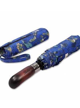 Balios英国雨伞实木手柄男士自动折叠雨伞高级贵族伞送礼现货顺丰