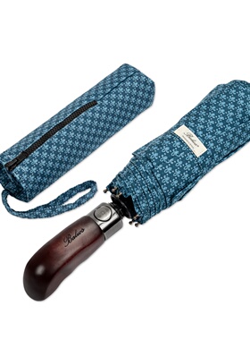 英国Balios雨伞双层实木手柄男士商务高档伞贵族伞自动折叠伞送礼