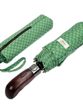 英国Balios雨伞双层实木手柄雨伞男士商务高档伞自动折叠伞送礼