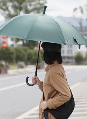 ins网红猫爪伞可爱文艺情侣抗风男女长柄伞防晒黑胶遮阳伞直杆伞