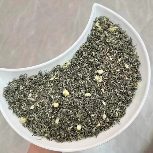 新茶 横县茉莉花茶浓香型 JP茉莉飘雪 特级绿茶散装送礼500g