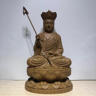高档佛天然弥沉木雕如来香像阿陀佛观音菩萨土地公供奉家用摆件工