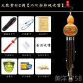 高档天然紫竹摔葫型芦丝乐器初防学c调小学生奏专用专业演成人降b