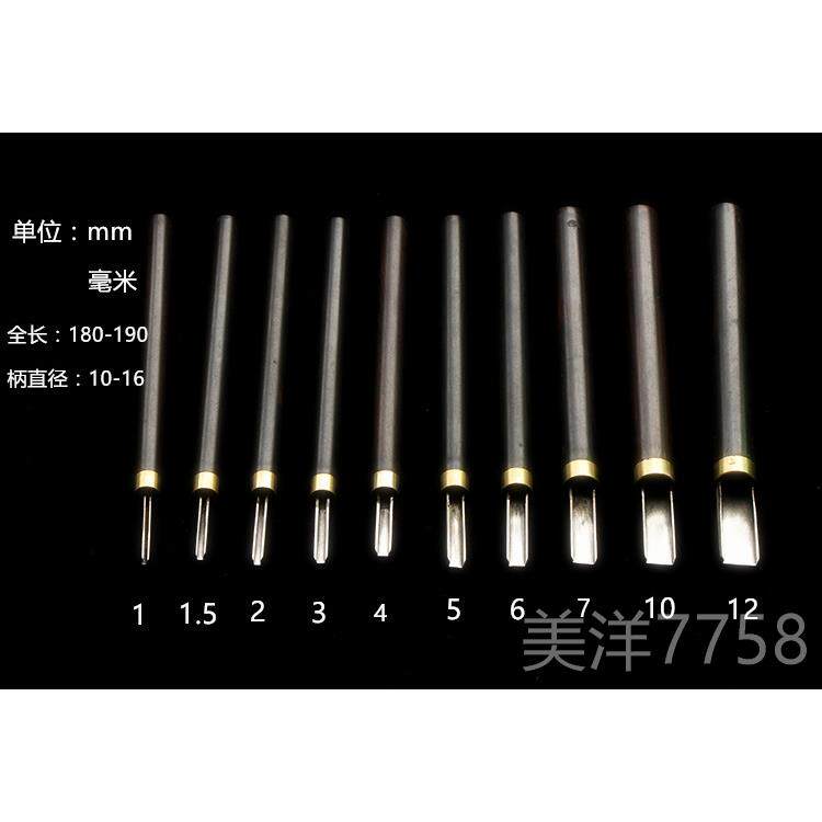 高档匠人刀版画刀版画方口刀 方 版画槽刀 凹刀画凹型刀版工具刻