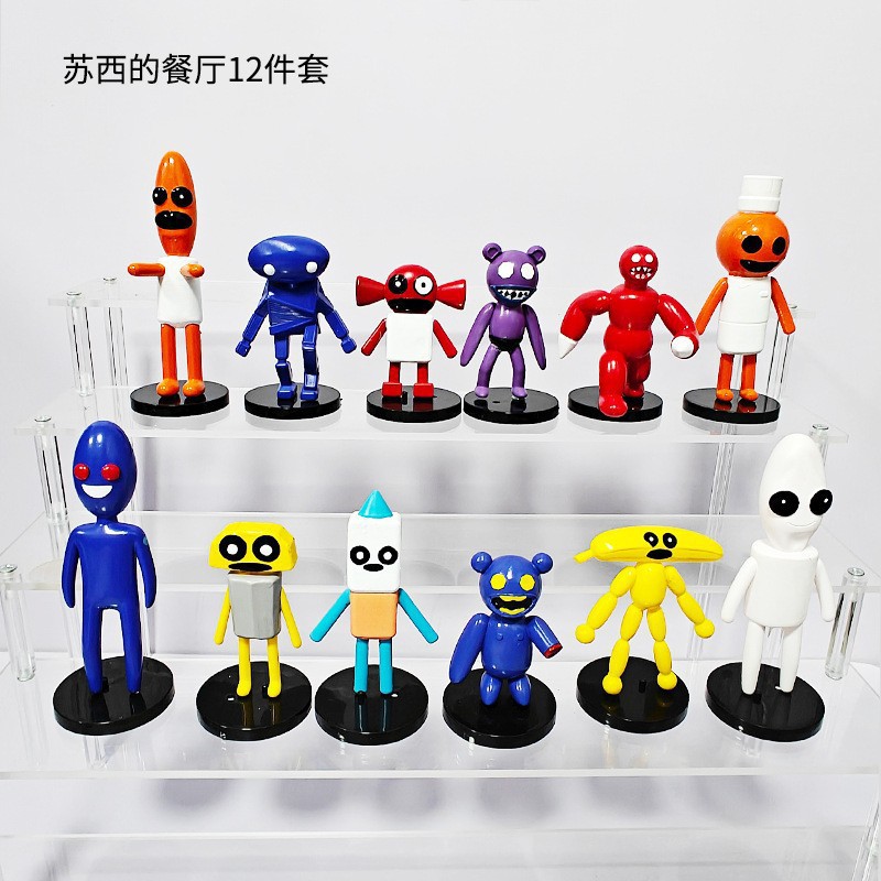 苏西的餐厅游戏手办套装模型创意玩具摆件潮玩公仔批发