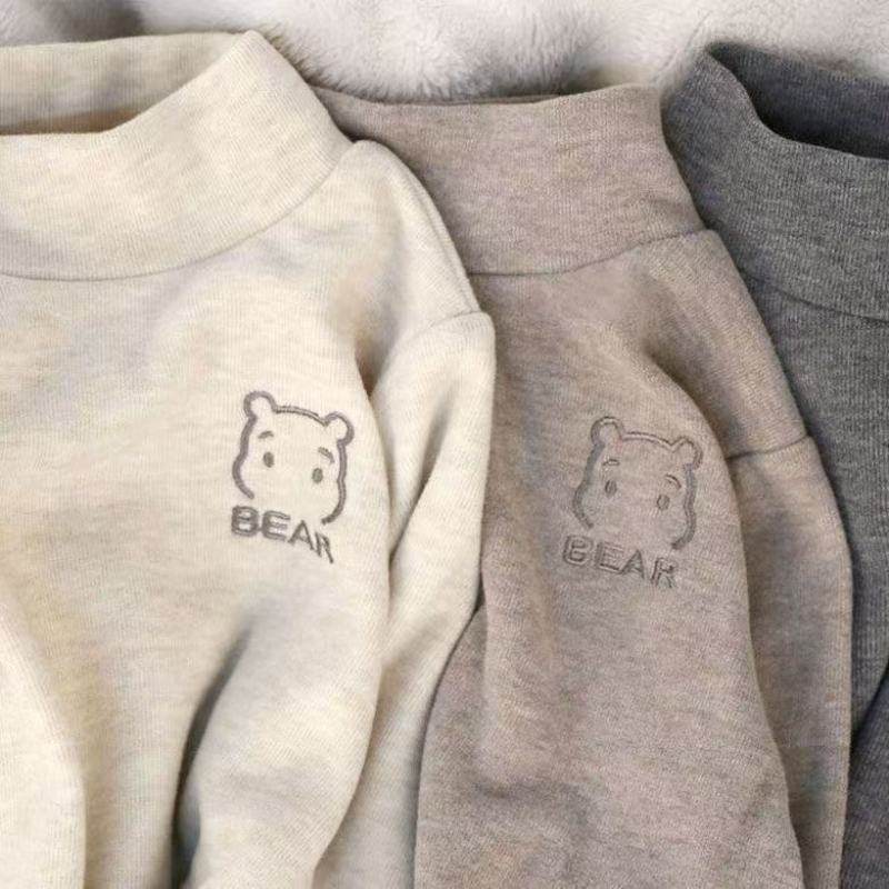 儿童德绒打底衫秋冬中小童半高领保暖内搭宝宝上衣男女童长袖T恤,童装/婴儿装/亲子装,T恤,淘宝优惠券,粉丝福利购,淘宝优惠卷