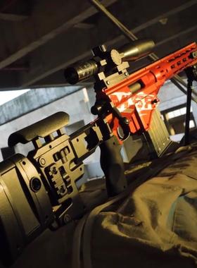 暗区突围同款枪ax50狙击抢模型98K玩具枪巴雷特狙击枪MSR M2000