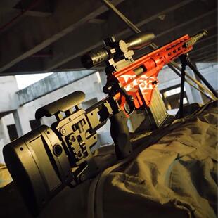 暗区突围同款枪ax50狙击抢模型98K玩具枪巴雷特狙击枪MSR M2000