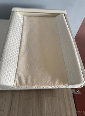 高档芙儿优牌山毛实榉品木婴儿尿布台护理台三斗柜柜新生儿抚触台