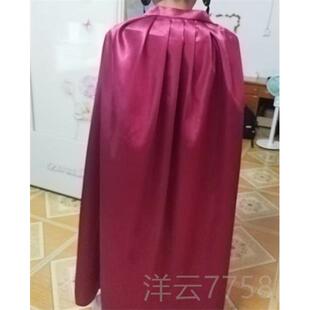 高档古装成人披将军大侠漫动超人cos斗篷出服红古装演披风风