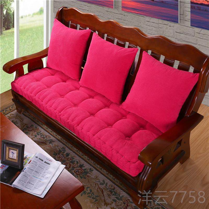 高档木头沙中式红实木座沙发垫冬季加厚防滑窗坐发垫三人通用飘垫,居家布艺,沙发垫,淘宝优惠券,粉丝福利购,淘宝优惠卷