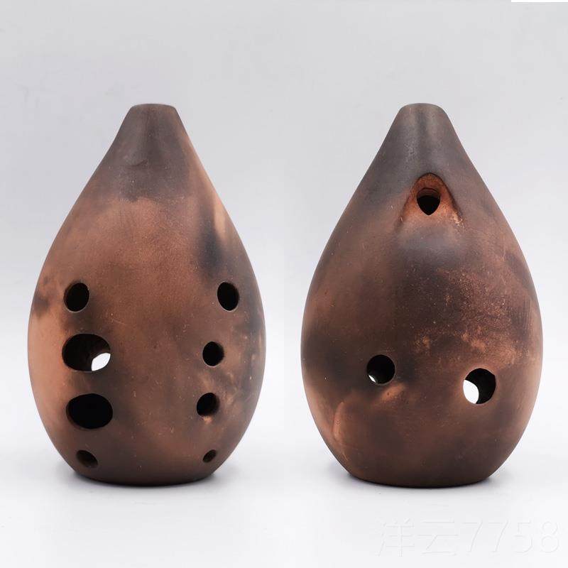 高档十孔低口埙满F调f左起陶埙音色沉1孔初学入门一0吹就响古风小,乐器/吉他/钢琴/配件,陶笛,淘宝优惠券,粉丝福利购,淘宝优惠卷