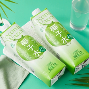 盒马椰子水1L泰国进口不添加干净新鲜瓶装运动百搭饮料
