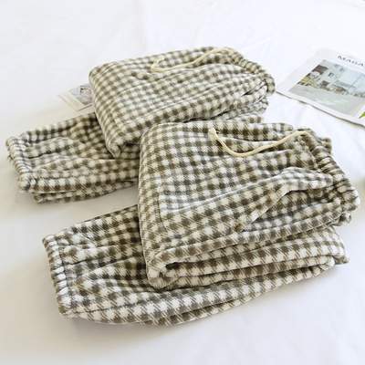 长裤法兰绒情侣柔软舒适