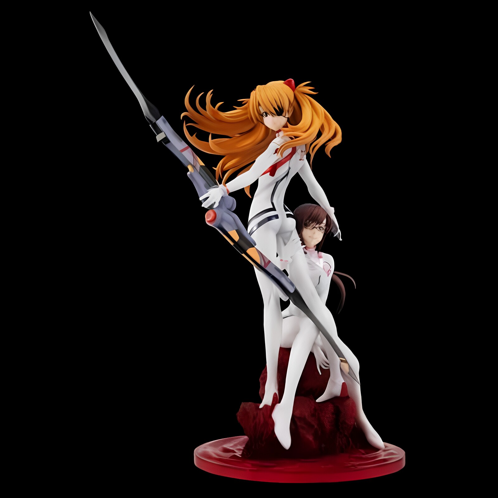 正版 现货 MegaHouse G.E.M. 新世纪福音战士 明日香 真希波 手办