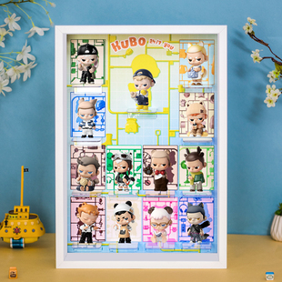 POPMART泡泡玛特KUBO每时每刻系列手办盲盒场景展示盒摆件礼物