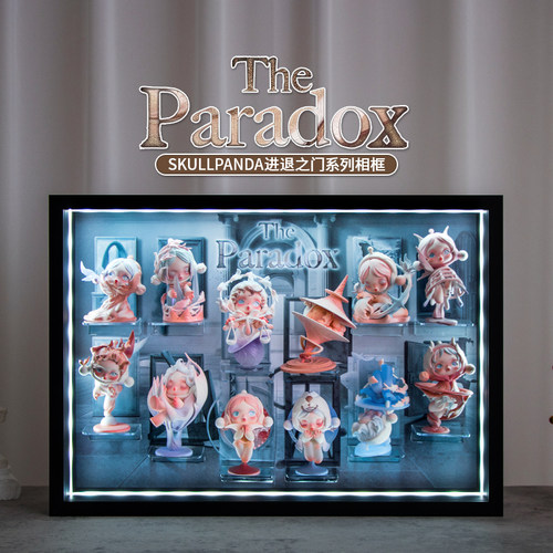 SKULLPANDA进退之门sp盲盒展示盒