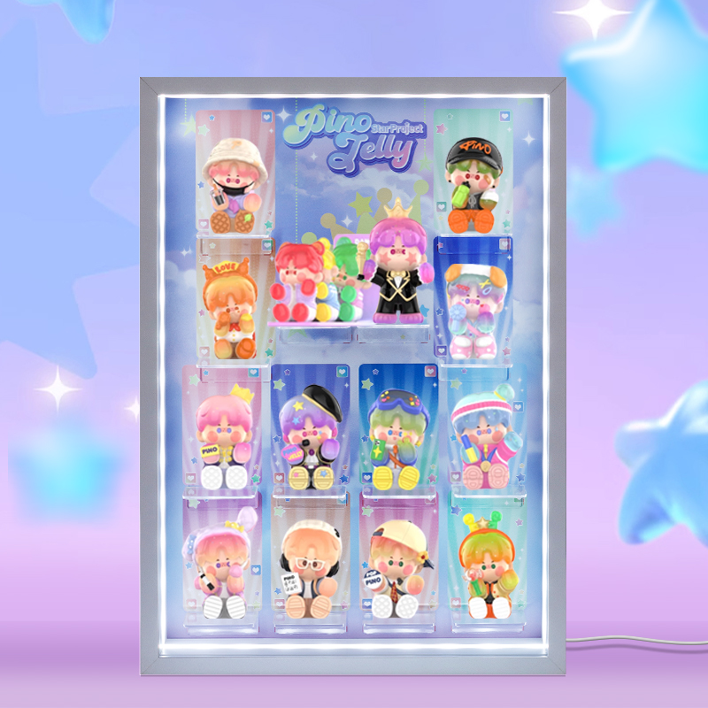 PINOJELLY闪耀计划盲盒展示盒