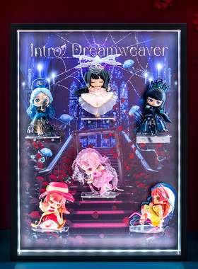 适用DearNikki暖暖梦织序章系列手办盲盒收纳场景展示盒摆件礼物