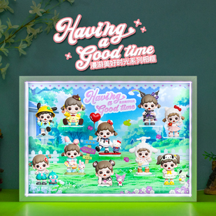 【TNTSPACE】Zoraa三丽鸥联名漫游美好时光系列盲盒场景展示盒