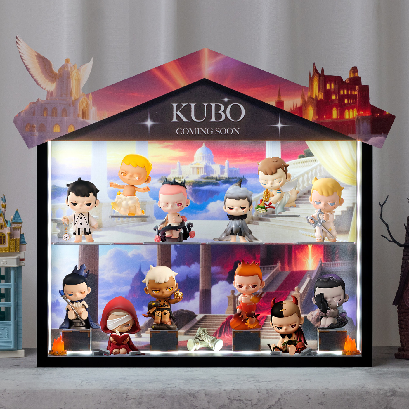 KUBO天使之诗系列手办盲盒展示盒