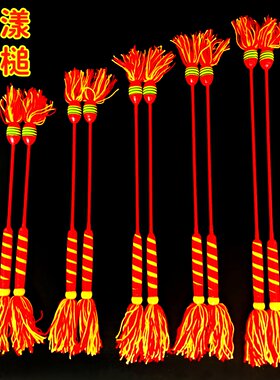 纯手工精品花漾鼓棒流苏毛线鼓槌