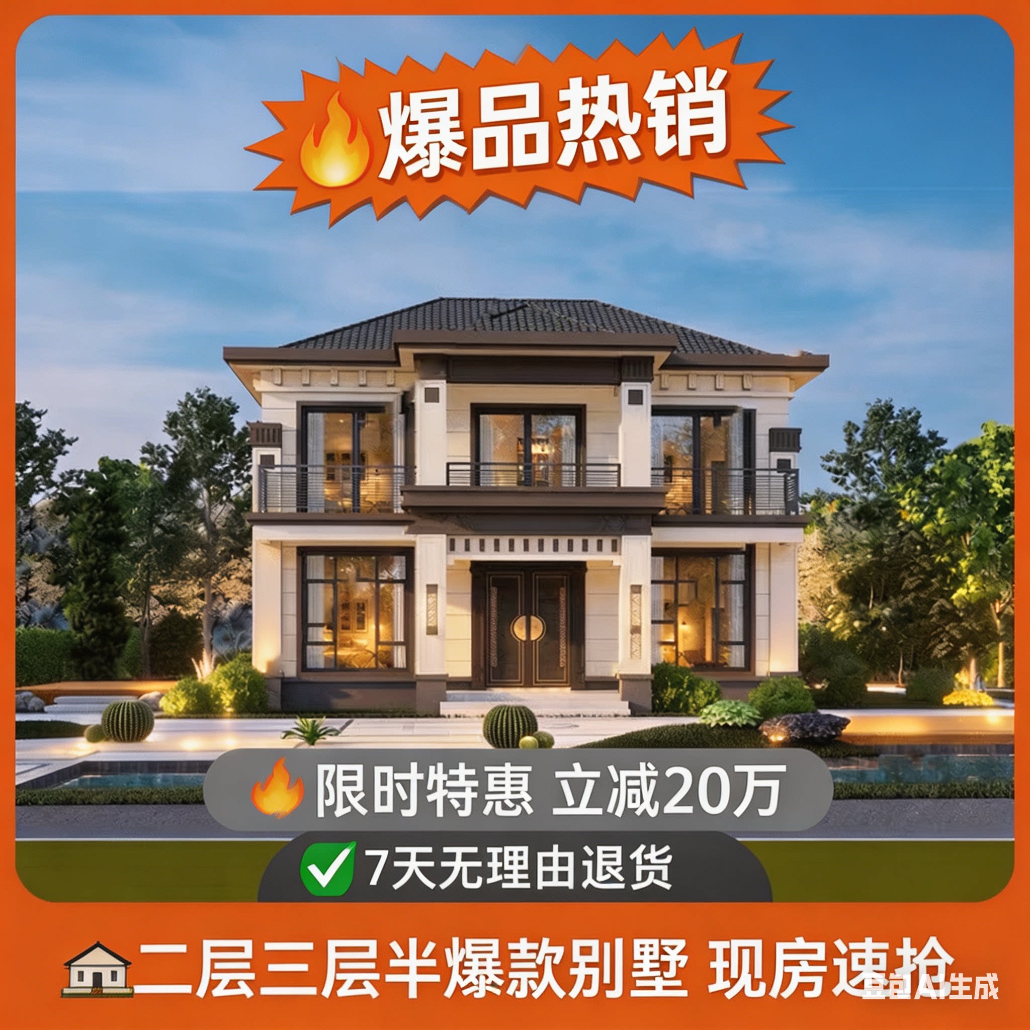 自建房别墅设计图二层三层半房屋小户型效果建筑农村CAD施工图纸