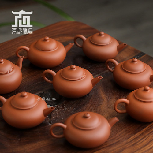 林卫东潮州手拉水平壶鸡蛋黄泥料