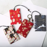 Ткань, чехол для проездного и картхолдер ручной работы, бейджик, защитный чехол подходит для мужчин и женщин